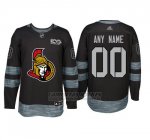Camiseta Hockey Hombre Ottawa Senators Personalizada Negro