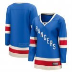 Camiseta Hockey Mujer New York Rangers Centennial Breakaway Azul