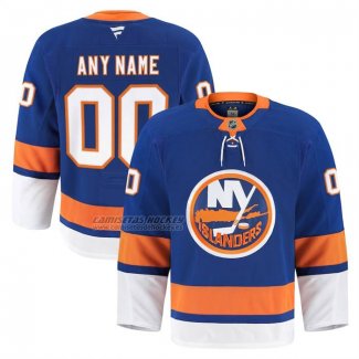 Camiseta Hockey New York Islanders Primera Personalizada Azul Royal
