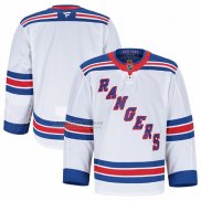 Camiseta Hockey New York Rangers Segunda Autentico Pro Blanco