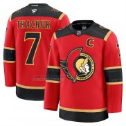 Camiseta Hockey Ottawa Senators Brady Tkachuk Alterno Premium Rojo
