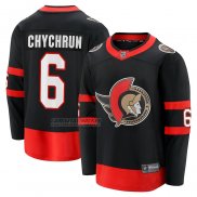 Camiseta Hockey Ottawa Senators Jakob Chychrun Primera Breakaway Negro