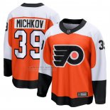 Camiseta Hockey Philadelphia Flyers Matvei Michkov Primera Breakaway Naranja