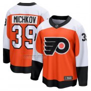 Camiseta Hockey Philadelphia Flyers Matvei Michkov Primera Breakaway Naranja