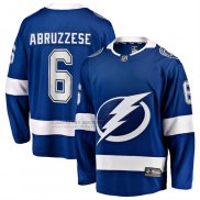 Camiseta Hockey Tampa Bay Lightning Nick Abruzzese Primera Breakaway Azul