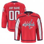 Camiseta Hockey Washington Capitals Primera Personalizada Rojo
