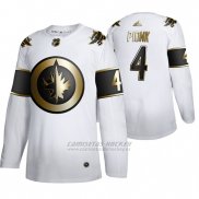 Camiseta Hockey Winnipeg Jets Neal Pionk Golden Edition Limited Blanco
