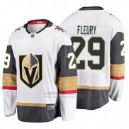 Camiseta Vegas Golden Knights Marc Andre Fleury 2019 Away Fanatics Breakaway Blanco