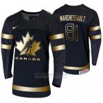 Camiseta Hockey Canada Jonathan Marchessault 2020 IIHF World Junior Championship Golden Edition Limited Negro Camiseta Hockey Canada Jonathan Marchessault 2020 IIHF World Junior Championship Golden Edition Limited Negro