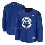Camiseta Hockey Edmonton Oilers Practice Azul