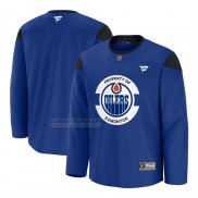 Camiseta Hockey Edmonton Oilers Practice Azul