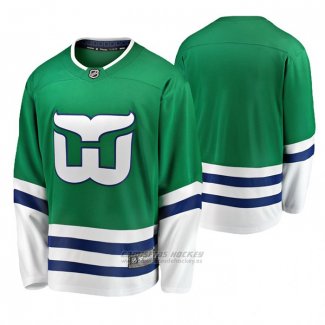 Camiseta Hockey Hartford Whalers Autentico Heritage Verde