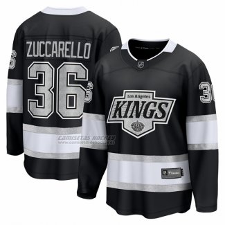 Camiseta Hockey Los Angeles Kings Mats Zuccarello Primera Breakaway Negro