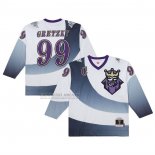 Camiseta Hockey Los Angeles Kings Wayne Gretzky Mitchell & Ness 1995-96 Power Play Blanco