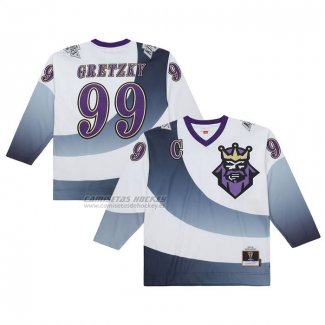 Camiseta Hockey Los Angeles Kings Wayne Gretzky Mitchell & Ness 1995-96 Power Play Blanco