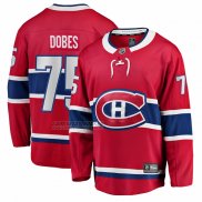 Camiseta Hockey Montreal Canadiens Jakub Dobes Primera Breakaway Rojo