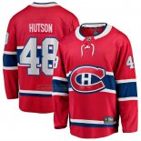 Camiseta Hockey Montreal Canadiens Lane Hutson Primera Breakaway Rojo