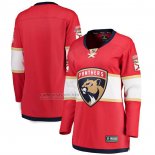 Camiseta Hockey Mujer Florida Panthers Primera Breakaway Rojo