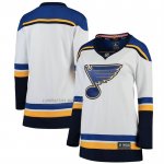 Camiseta Hockey Mujer St Louis Blues Segunda Breakaway Blanco