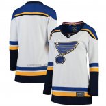 Camiseta Hockey Mujer St Louis Blues Segunda Breakaway Blanco