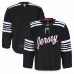 Camiseta Hockey New Jersey Devils Alterno Autentico Pro Negro