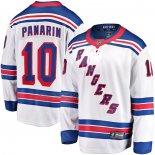 Camiseta Hockey New York Rangers Artemi Panarin Segunda Premier Breakaway Blanco