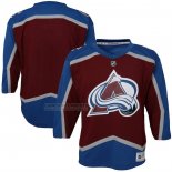 Camiseta Hockey Nino Colorado Avalanche Primera Replica Blank Rojo