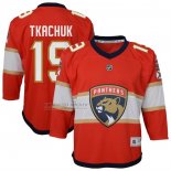 Camiseta Hockey Nino Florida Panthers Matthew Tkachuk Primera Replica Rojo