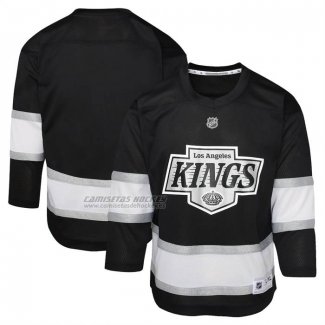 Camiseta Hockey Nino Los Angeles Kings Primera Replica Negro