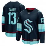 Camiseta Hockey Seattle Kraken Brandon Tanev Primera Premier Breakaway Azul