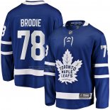 Camiseta Hockey Toronto Maple Leafs TJ Brodie Primera Breakaway Azul