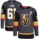 Camiseta Hockey Vegas Golden Knights Mark Stone Primera Autentico Gris Camiseta Hockey Vegas Golden Knights Mark Stone Primera Autentico Gris