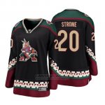 Camiseta Mujer Arizona Coyotes Dylan Strome Heritage Alternato Breakaway Negro