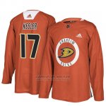 Camiseta Anaheim Ducks Ryan Kesler New Season Practice Naranja Camiseta Anaheim Ducks Ryan Kesler New Season Practice Naranja