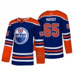 Camiseta Edmonton Oilers Cooper Marody Alternato Autentico Azul