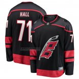 Camiseta Hockey Carolina Hurricanes Taylor Hall Primera Breakaway Negro