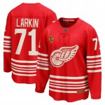 Camiseta Hockey Detroit Red Wings Dylan Larkin Centennial Breakaway Rojo