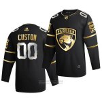 Camiseta Hockey Florida Panthers Personalizada Golden Edition Limited Autentico 2020-21 Negro Camiseta Hockey Florida Panthers Personalizada Golden Edition Limited Autentico 2020-21 Negro