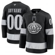 Camiseta Hockey Los Angeles Kings Alterno Premium Personalizada Negro