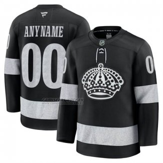Camiseta Hockey Los Angeles Kings Alterno Premium Personalizada Negro