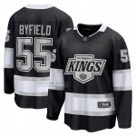 Camiseta Hockey Los Angeles Kings Quinton Byfield Primera Breakaway Negro