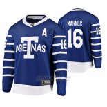 Camiseta Hockey Mitchell Marner Throwback Breakaway Jugador Azul