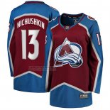 Camiseta Hockey Mujer Colorado Avalanche Valeri Nichushkin Primera Breakaway Rojo