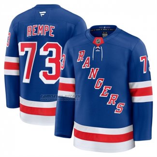 Camiseta Hockey New York Rangers Matt Rempe Primera Premium Azul