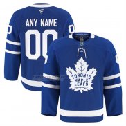 Camiseta Hockey Toronto Maple Leafs Primera Autentico Pro Personalizada Azul