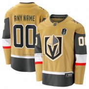 Camiseta Hockey Vegas Golden Knights 2026 Stanley Cup Final Breakaway Personalizada Oro