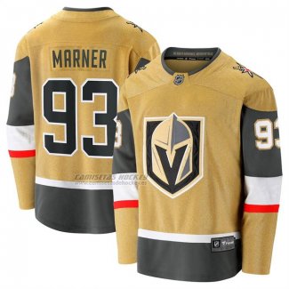 Camiseta Hockey Vegas Golden Knights Mitch Marner Primera Breakaway Amarillo