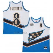 Camiseta Hockey Washington Capitals Alexander Ovechkin Maxxed Out Fashion Blanco