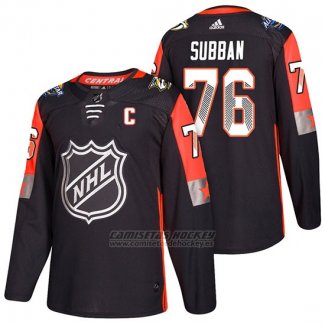 Camiseta Nashville Predators Pk Subban 2018 All Star Negro