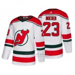 Camiseta New Jersey Devils Stefan Noesen Alternato Autentico Blanco